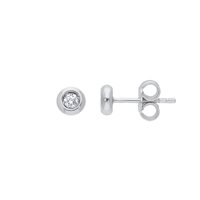Orecchini Gioielleria Dossena  Donna in Oro bianco Diamante 0.12 Ct 206426 SONGA - 206426 SONGA